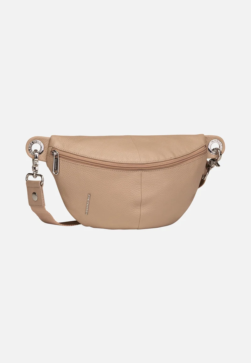 Mellow Leather Bum Bag FZT73 Warm Taupe - Bauchtasche