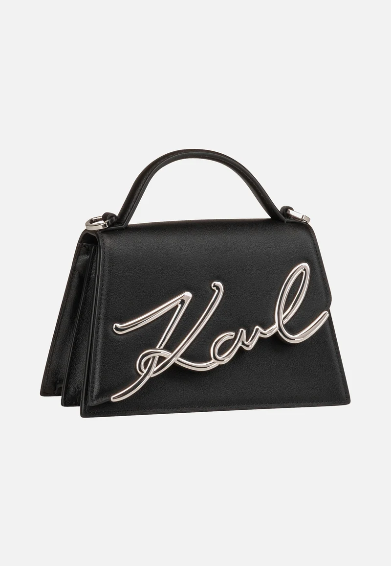 K/Signature 2.0 SM Black/Nickel - Crossbody Bag