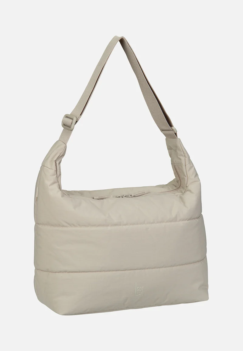 Puffer Square Bag Large Monochrome Scallop - Hobo Bag