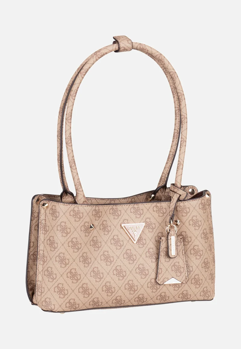 Meridian 2 Shoulder SAT 74090 Latte Logo - Schultertasche