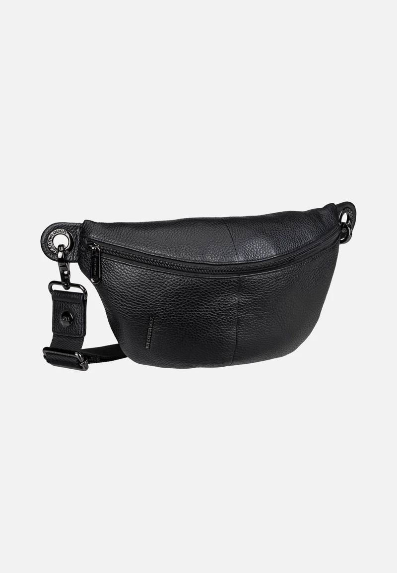 Mellow Leather Bum Bag FZT73 Nero - Bauchtasche