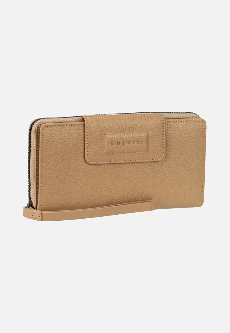Elsa Ladies Zip Large Sand - Portemonnaie