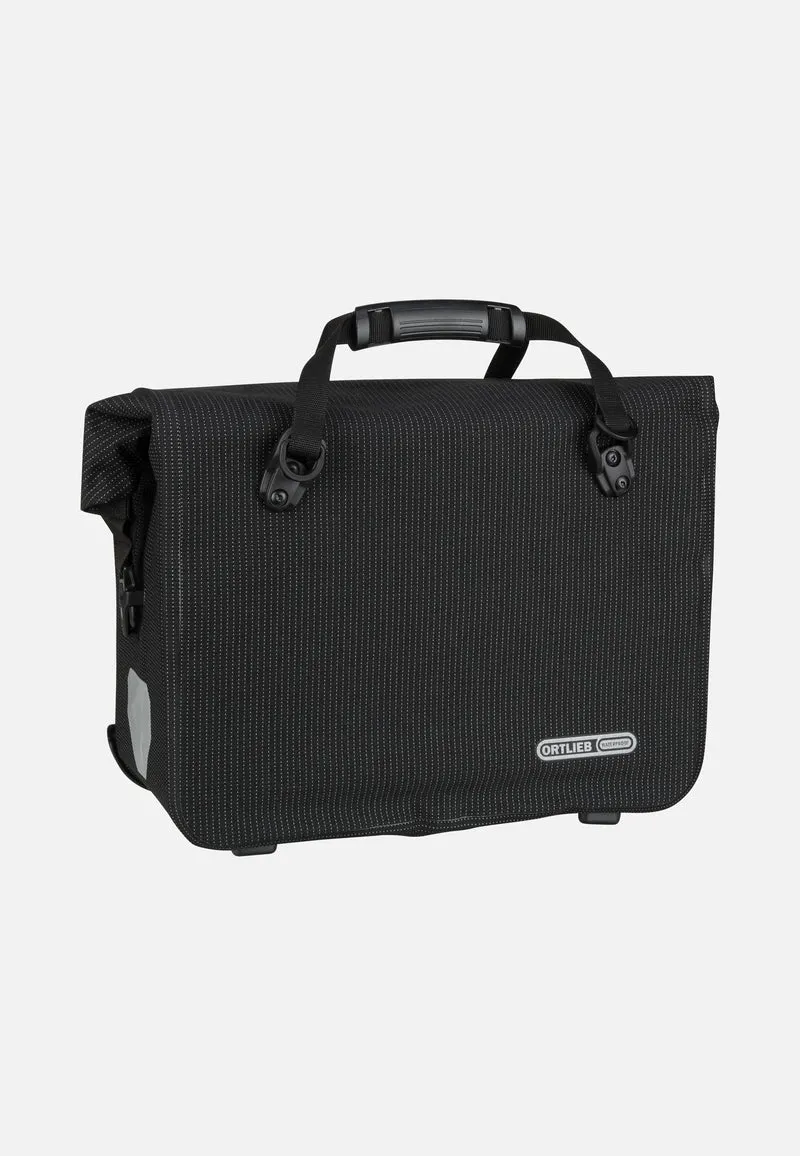 Office-Bag High Visibility QL2.1 Schwarz Reflex - Fahrradtasche