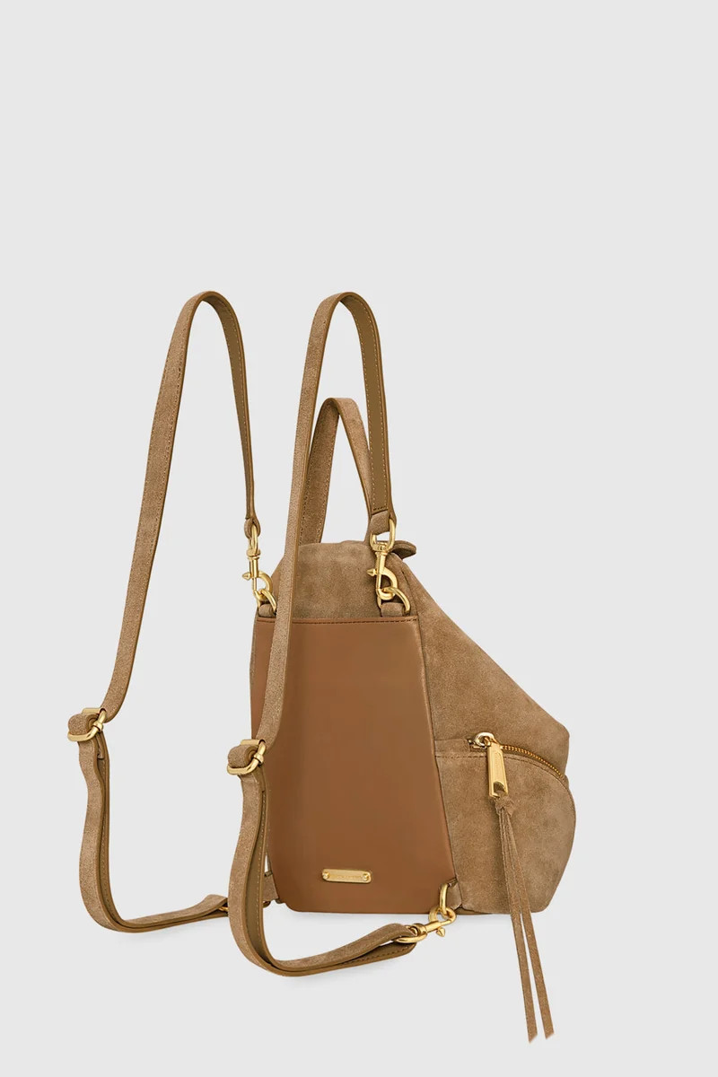 Rebecca Minkoff CONV MINI JULIAN BACKPACK W/FRINGE